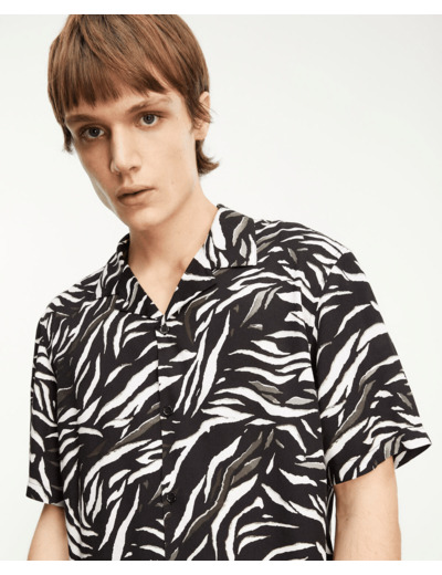 Chemise Mc Imprime Zebre