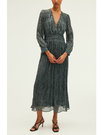Robe longue en lurex - SANYA