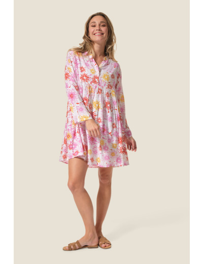 Robe manches 3/4 Colyne