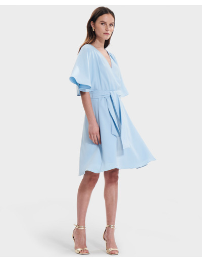 Robe Russel Bleu Ciel en Polyester
