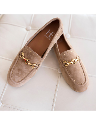 Mocassins Femme Alicia Sable