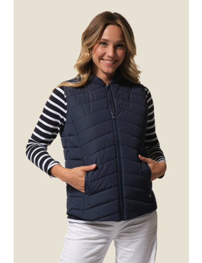 Doudoune femme sans manches Olivia