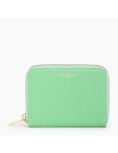 Porte monnaie Emilie en cuir grainé