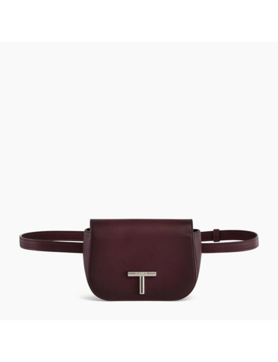 Sac ceinture Gisèle en cuir lisse