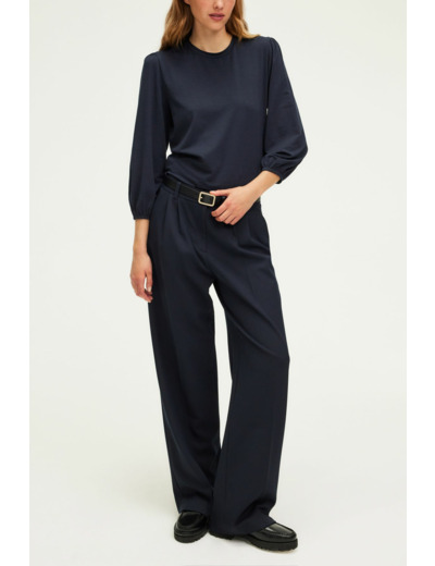 Pantalon carotte uni - NOUAILA