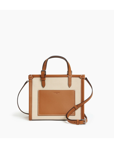 Mini sac cabas le 125 en toile naturelle