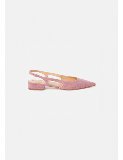 Escarpins Katia Blush en Coton