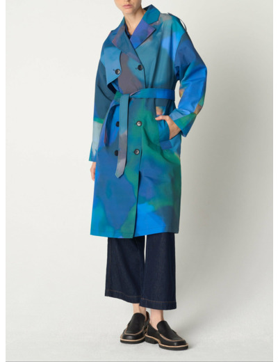 Trench pavot doux pavots
