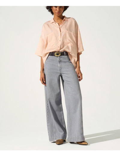 Chemise lait de peche