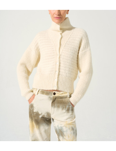 Cardigan neige