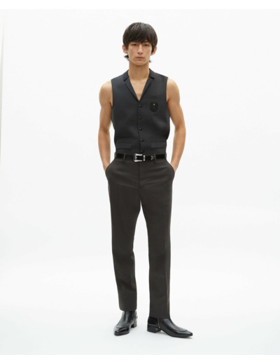 Pantalon de costume classique black grey
