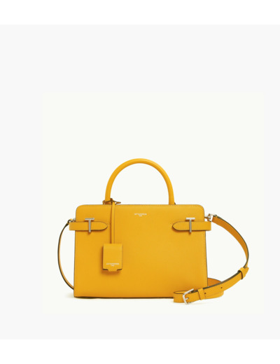 Sac à main moyen modèle Emilie en cuir signature T