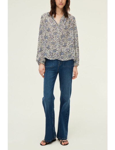 Chemise imprimé cachemire - ANOURA