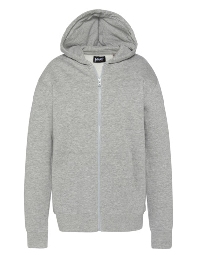 Sweatshirt zippé à capuche badgé enfant