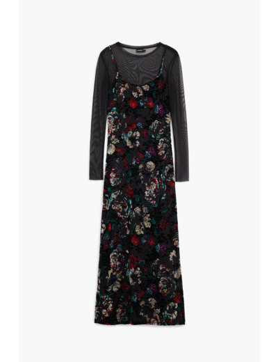 Robe À Manches Longues En Maille – Femme