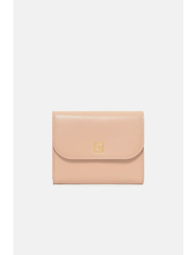 Porte-cartes sully en cuir naturel