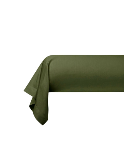 Taie Traversin Lierre | Percale de coton | Tradition des Vosges