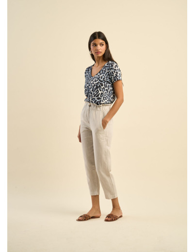 Pantalon slouchy 7/8