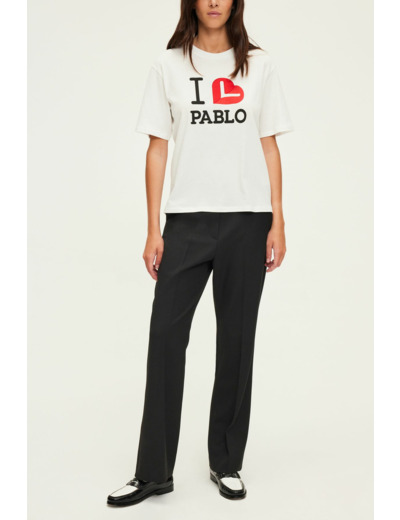T-shirt I love en coton - ARLETTY