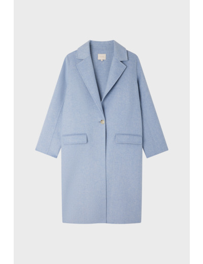 Manteau droit double-face - NOLVENN