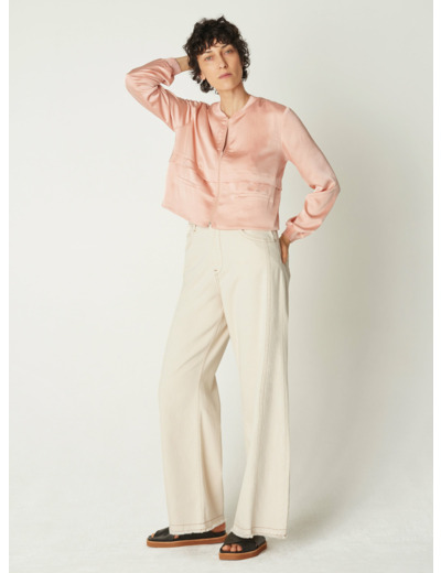 Blouson clémence nude