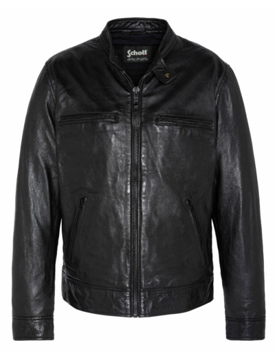Blouson motard en cuir LCNEWPORTX SCHOTT