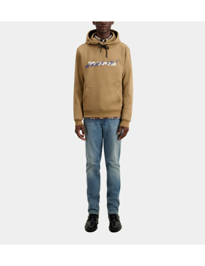 Sweatshirt À Capuche What Is Camel brown-beige