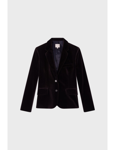 Veste en velours marron - MEGANE