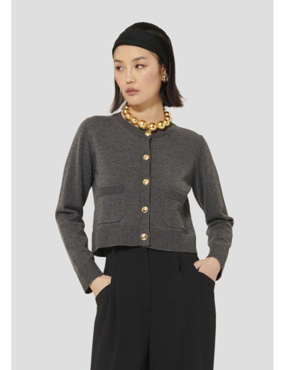 Giiet Gyslain Gris Chine en Polyester