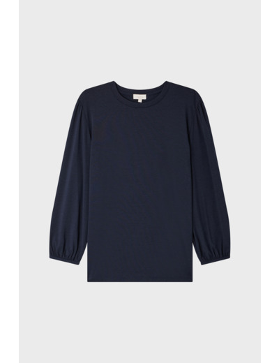 T-shirt manches longues en coton mélangé - AZLIS