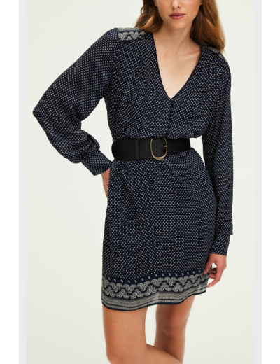 Robe courte imprimée - SOLANA