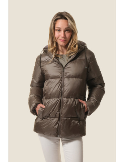 Doudoune métallisée femme Cataly