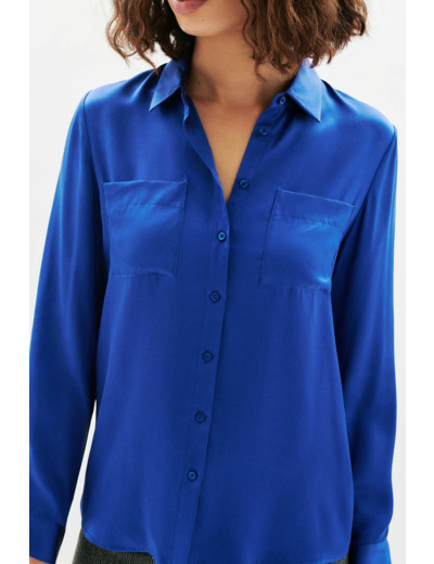 Chemise jeanne b 100% soie