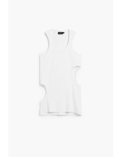 T-Shirt Sans Manches En Maille – Femme