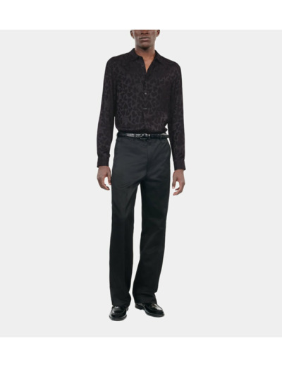 Chemise Jacquard Noire black