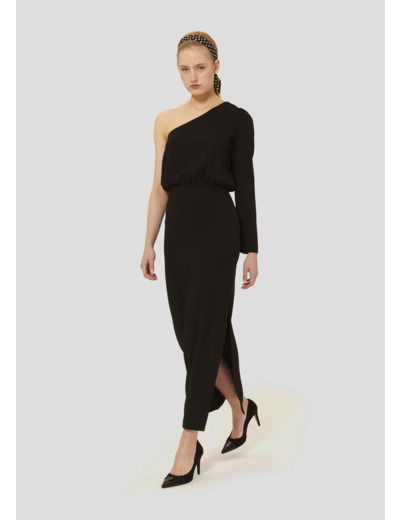 Robe Richie Noir en Polyester