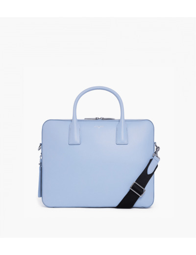 Porte documents slim 15" Emile en cuir grainé