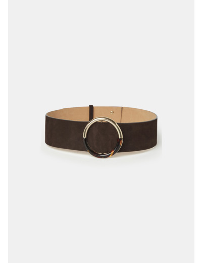 Ceinture Lauren Figue en Cuir De Vachette