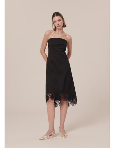 Robe Roy Noir en Viscose