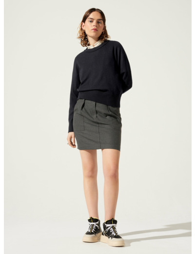 Jupe anthracite