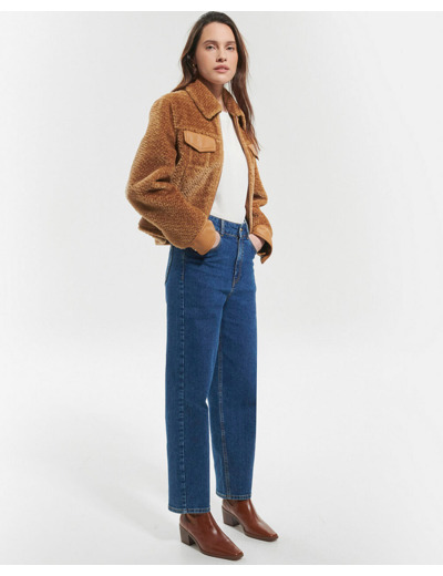 Veste Bosnie Châtaigne en Polyester