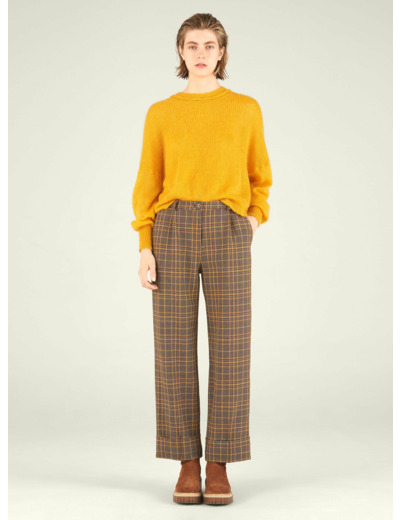 Pantalon droit miel