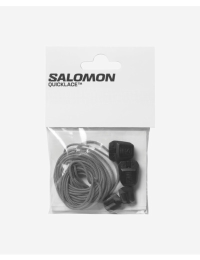 Quicklace Kit Ftw Silver   Black