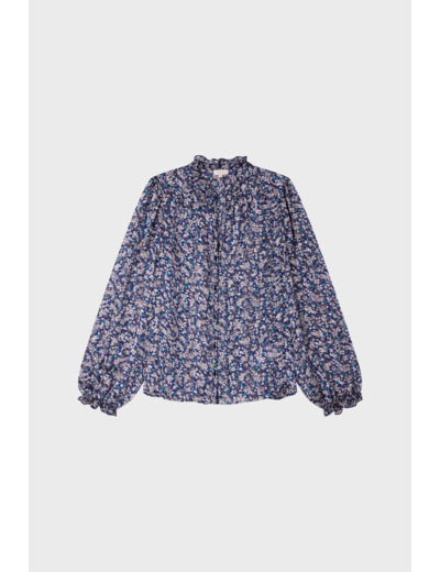 Chemise en mousseline fleurie - BELODIE