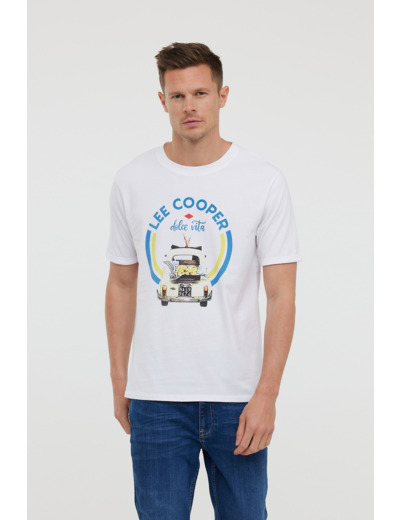 T-shirt manches courtes avec graph « Fiat »