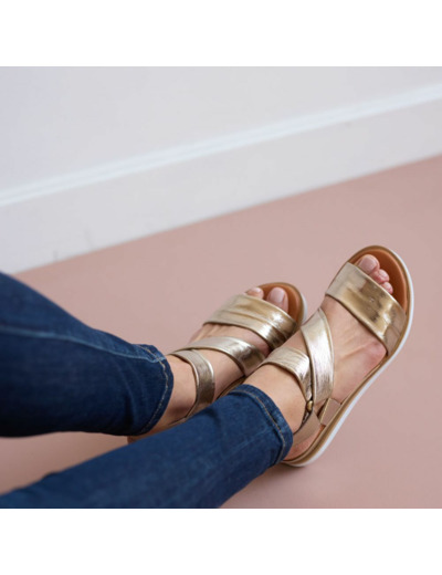 Sandales Femme Bayonne Champagne