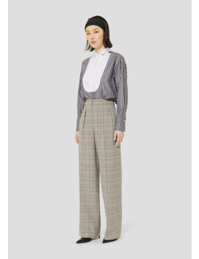Pantalon Parigi Charcoal en Polyester