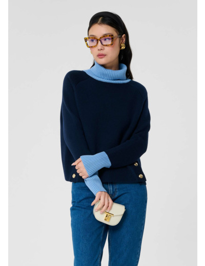 Pull Prague Nuit en Polyester