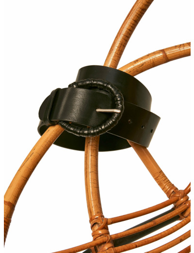 Ceinture cuir noir