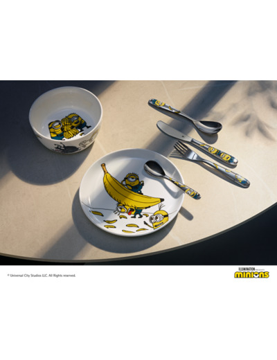 Ensembde de couverts enfants MINIONS - 6 pièces